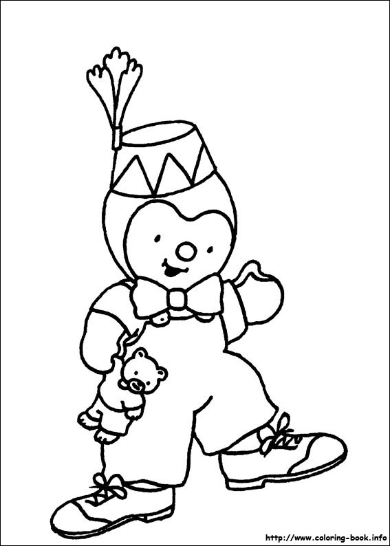 Charley and Mimmo coloring picture